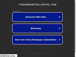 Sites similar to thesomersethillshotel.com