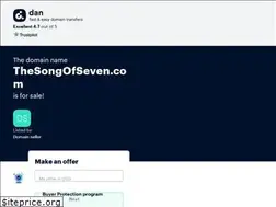 Sites similar to thesongofseven.com