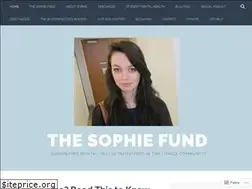 Sites similar to thesophiefund.org