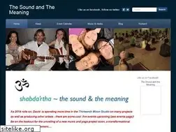 Sites similar to thesoundandthemeaning.com