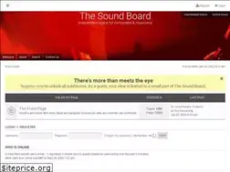 Sites similar to thesoundboard.net