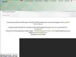 Sites similar to thesoundofmusic.nu