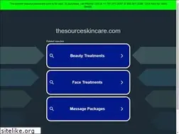 Sites similar to thesourceskincare.com
