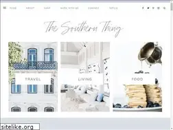 Sites similar to thesouthernthing.com