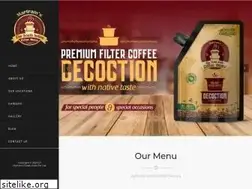 Sites similar to thesouthindiancoffeehouse.com