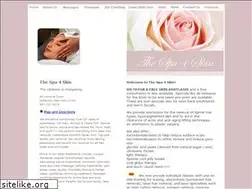 Sites similar to thespa4skin.com