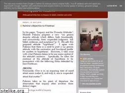 Sites similar to thespaceofreasons.blogspot.com