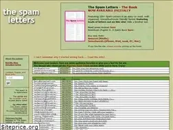 Sites similar to thespamletters.com