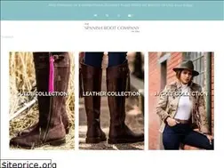 Sites similar to thespanishbootcompany.co.uk