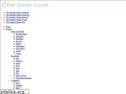 Sites similar to thespanishcuisine.com