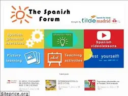 Sites similar to thespanishforum.com