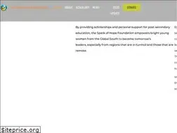 Sites similar to thesparkofhope.org