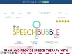 Sites similar to thespeechbubbleslp.com