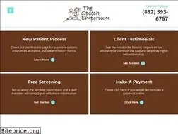 Sites similar to thespeechemporium.com