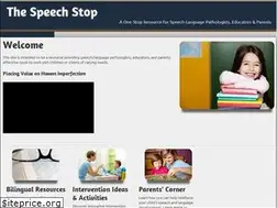 Sites similar to thespeechstop.com