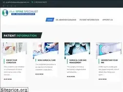 Sites similar to thespinespecialist.in