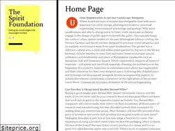 Sites similar to thespiritfoundation.com