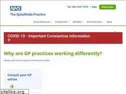 Sites similar to thespitalfieldspractice.nhs.uk