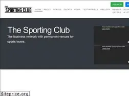 Sites similar to thesportingclub.co