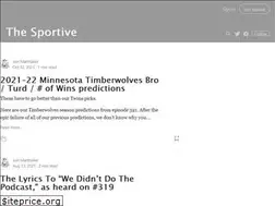 Sites similar to thesportive.com