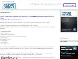Sites similar to thesportjournal.org