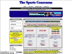 Sites similar to thesportsconsensus.com