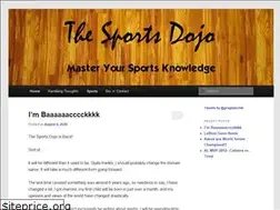 Sites similar to thesportsdojo.com