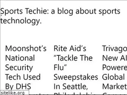Sites similar to thesportstechie.net