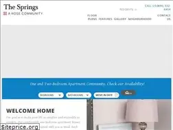 Sites similar to thespringsapartments.net