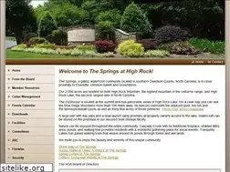 Sites similar to thespringsathighrock.org