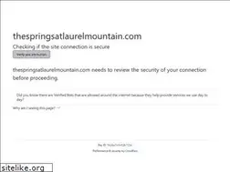 Sites similar to thespringsatlaurelmountain.com