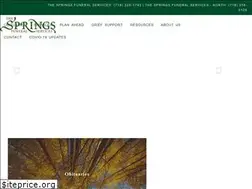 Sites similar to thespringsfuneralservices.com