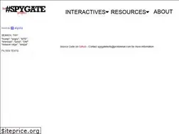 Sites similar to thespygateproject.org