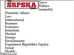 Sites similar to thesrpskatimes.com