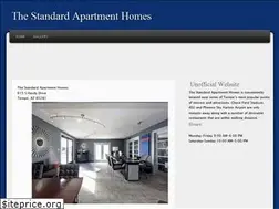 Sites similar to thestandardapartmenthomes.com
