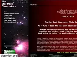 Sites similar to thestardeckobservatory.com
