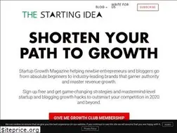 Sites similar to thestartingidea.com