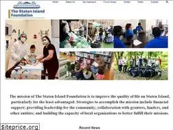 Sites similar to thestatenislandfoundation.org