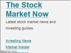 Sites similar to thestockmarketnow.com