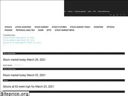Sites similar to thestockmarketontheinternet.com