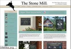 Sites similar to thestonemill.com