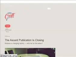 Sites similar to thestoryofcraft.medium.com