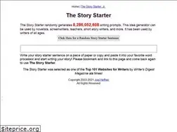 Sites similar to thestorystarter.com