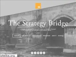 Sites similar to thestrategybridge.org