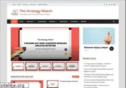 Sites similar to thestrategywatch.com