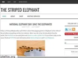 Sites similar to thestripedelephant.com