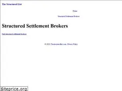 Sites similar to thestructuredlist.com