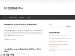 Sites similar to thestudentdaily.in