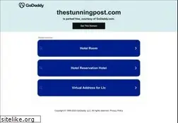 Sites similar to thestunningpost.com