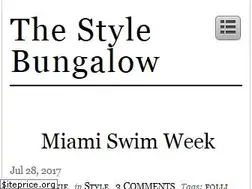 Sites similar to thestylebungalow.com
